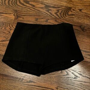 Zara High Waist Black Women's Shorts